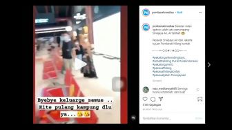 Viral Video Terakhir Diduga Milik Penumpang Sriwijaya Air yang Hilang