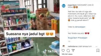 Bernuansa Jadul, Indomaret Unik Ini Ada di Dekat Alun-Alun Utara Jogja