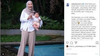 Saat Artis Lain Pamer Saldo Milyaran, Zaskia Malah Pamer Saldo Rp1 di Rekeningnya