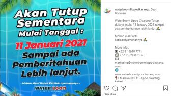 Langgar Prokes COVID-19, Polisi Periksa Manajemen Waterboom Lippo Cikarang