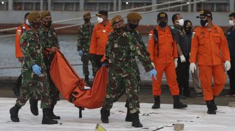 Update Pencarian Korban Sriwijaya Air: Sudah 139 Kantong Jenazah Ditemukan