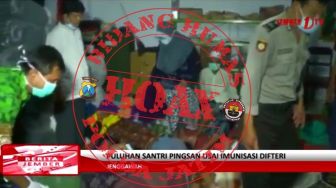 CEK FAKTA: Beredar Video Santri Pingsan Usai Divaksin Covid-19, Benarkah?