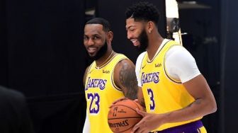Hasil NBA: Tundukkan Warriors, Lakers Amankan Gim Pertama Semifinal Wilayah Barat