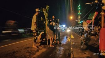 Marak Aksi Tanam Pohon di Tengah Jalan Berlubang Bikin Ribut Jember