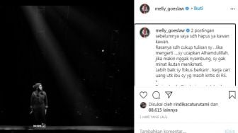 Klarifikasi Melly Goeslaw Turun Berat Badan dan 4 Berita Kesehatan Lain