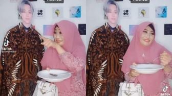 Viral Emak-emak Jadi ARMY, Halu Ajak Jimin BTS Kondangan