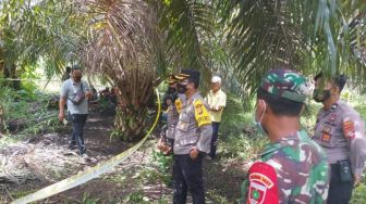 Polisi Cek Tempat Penemuan Mayat di Desa Malei