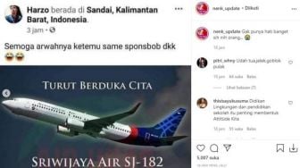 Pria Ini Doakan Korban Sriwijaya Air Bertemu Spongebob, Begini Endingnya