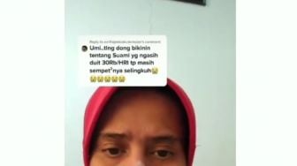 Beri Jawaban Menohok Soal Suami Selingkuh, Sosok Emak-emak Ini Disorot