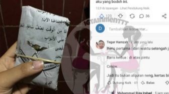 Tempe Dibungkus Tulisan Arab Heboh, Yang Bungkus Dituding Tak Punya Otak