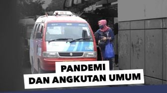 Pandemi Covid-19, Sopir Angkot: Semakin Hari Kian Sepi