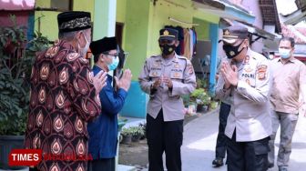 Kapolres Majalengka Bersilaturahmi Ke Sejumlah Tokoh Agama