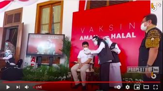 Live Streaming! Hari Ini Jadwal Vaksinasi Pemprov Jatim di Gedung Negara Grahadi Surabaya
