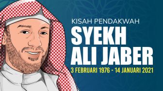 Begini Wajah Syekh Ali Jaber Setelah Meninggal Dunia Dibersihkan Allah