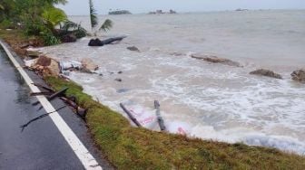 Abrasi di Pesisir Natuna, Sejumlah Jalur Terancam Terputus