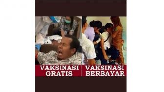 Viral Meme Reaksi Sejumlah Orang Saat Vaksinasi, Warganet: Bapak Ngapain?