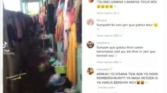 Viral Potret Kos-kosan Jorok Bikin Warganet Gatal Ingin Bersihkan