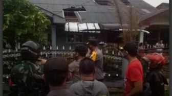 Diterjang Puting Beliung, Belasan Rumah di Tebing Tinggi Rusak