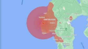 Gempa Majene 6,2 SR, Warga Berlarian ke Gunung Takut Tsunami