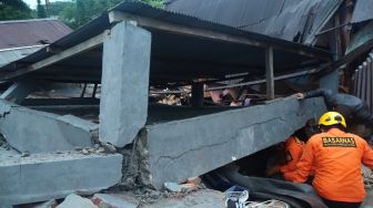 Gempa Mamuju Tewaskan 3 Orang, Kantor Gubernur Sulbar Rusak Berat