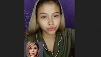 Wanita Ini Makeup Jadi Nikita Mirzani, Hasilnya Malah Dibilang Mirip Aurel