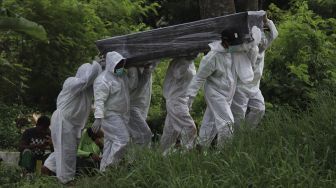 TPU Pondok Rangon Penuh, DKI Buka Lahan Pemakaman Covid-19 di Bambu Apus