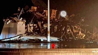 Gempa Majene Berkekuatan 6,2 SR, Kantor Gubernur Sulbar Rusak Berat