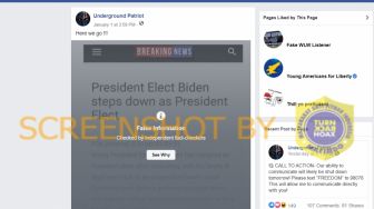 CEK FAKTA: Presiden Terpilih AS Joe Biden Mundur Karena Alasan Kesehatan?