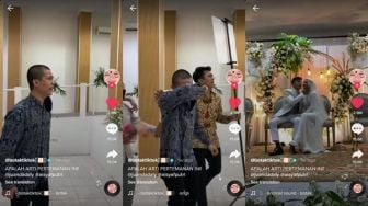 Tak Terima Ditingggal Nikah Sahabat, Seleb TikTok Gelar 'Demo' saat Pesta