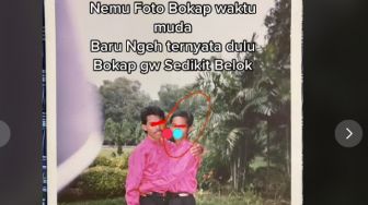 Bongkar Foto Masa Lalu Ayah, Pemuda Ini Syok saat Lihat Posenya