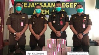 Koruptor di Aceh Jaya Balikin Uang Negara Rp 500 Juta