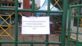 Pegawai Positif Covid-19, Kantor Kecamatan Pasar Rebo Tutup 3 Hari