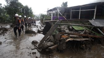 Mengerikan! Satu Kampung di Puncak Bogor Diterjang Banjir Bandang