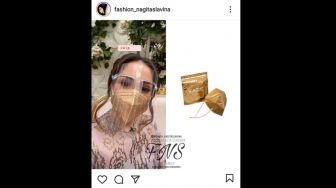 Masker Setengah Juta Nagita Slavina Bikin Virus Minder!