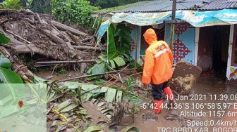 Banjir Bandang di Bogor, BNPB: Karena Hujan Intensitas Tinggi