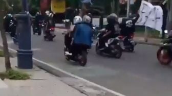 Geng Motor Bikin Teror di Jalan Riau Kota Bandung, Warganet: Mana Tim Prabu?