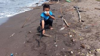 Cerita Angga, Bocah Penemu Potongan Kepala Diduga Korban Sriwijaya Air