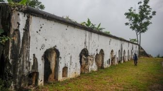 Penampakan Benteng Peninggalan Belanda di Cipatat Bandung Barat