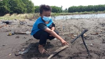 Temuan Tempurung Kepala Manusia di Pantai Kis, Diduga Korban Sriwijaya Air