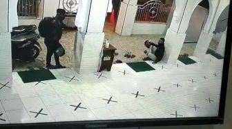 Maling Motor Jemaah Masjid di Bintara Bekasi Pura-pura Pengin Salat Subuh