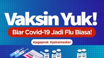INFOGRAFIS : Vaksin Yuk! Biar Covid-19 Jadi Flu Biasa