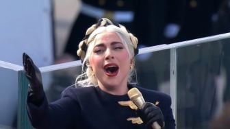 Aksi Menggelegar Lady Gaga di Pelantikan Joe Biden