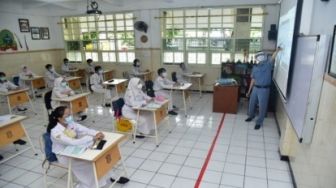 Belajar Tatap Muka Berlaku di Zona Hijau dan Kuning, Masuk 2 Kali Seminggu