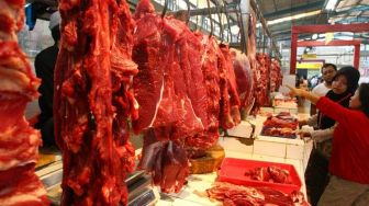 Harga Daging Sapi di Pasar Baros hingga 20 Januari 2021 Terpantau Normal