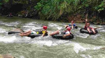 Wow Murah Banget!  Arung Jeram di Ciamis Ini Cuma Rp15 Ribu per Orang