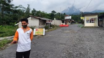 Lava Pijar Gunung Merapi Jadi Daya Tarik, Akses Masuk Dijaga Ketat Petugas