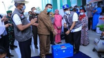 Siap-siap Divaksin, Pekanbaru Kembali Terima Jatah 11.360 Dosis Vaksin