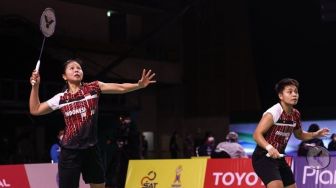 Menang! Greysia Apriyani Amankan Poin Pertamanya di World Tour Finals!