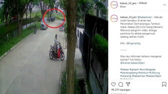 Viral Detik-Detik Mobil Nyebur Kali, Warganet: Saya Kira Uji Ranpur Amfibi