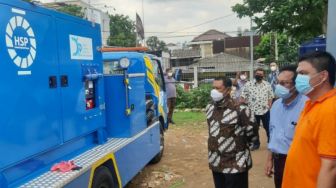 Rabu Pagi, Pintu Air Pasar Ikan Jakarta Utara Siaga Dua